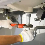 Professional plumbing services ensure smooth pipe flow during routine maintenance needs.