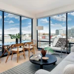 Modern Waterfront Apartments Create Comfortable Spaces for Everyday Urban Living